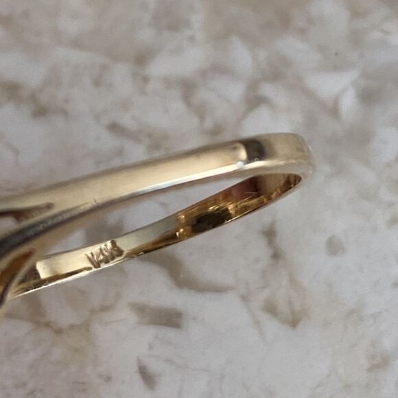 6.14 Carat Natural Blue Sapphire & Diamond 14K Gold Halo Ring GLA Certified - Picture 9 of 11